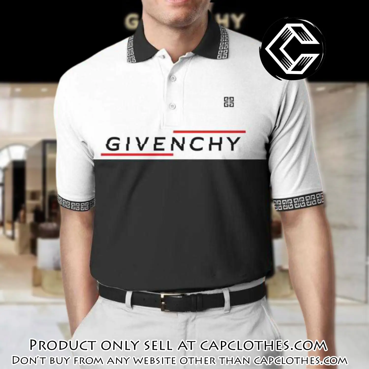 Givenchy premium polo shirt  luxury polo shirt for men pls521 cc0022649